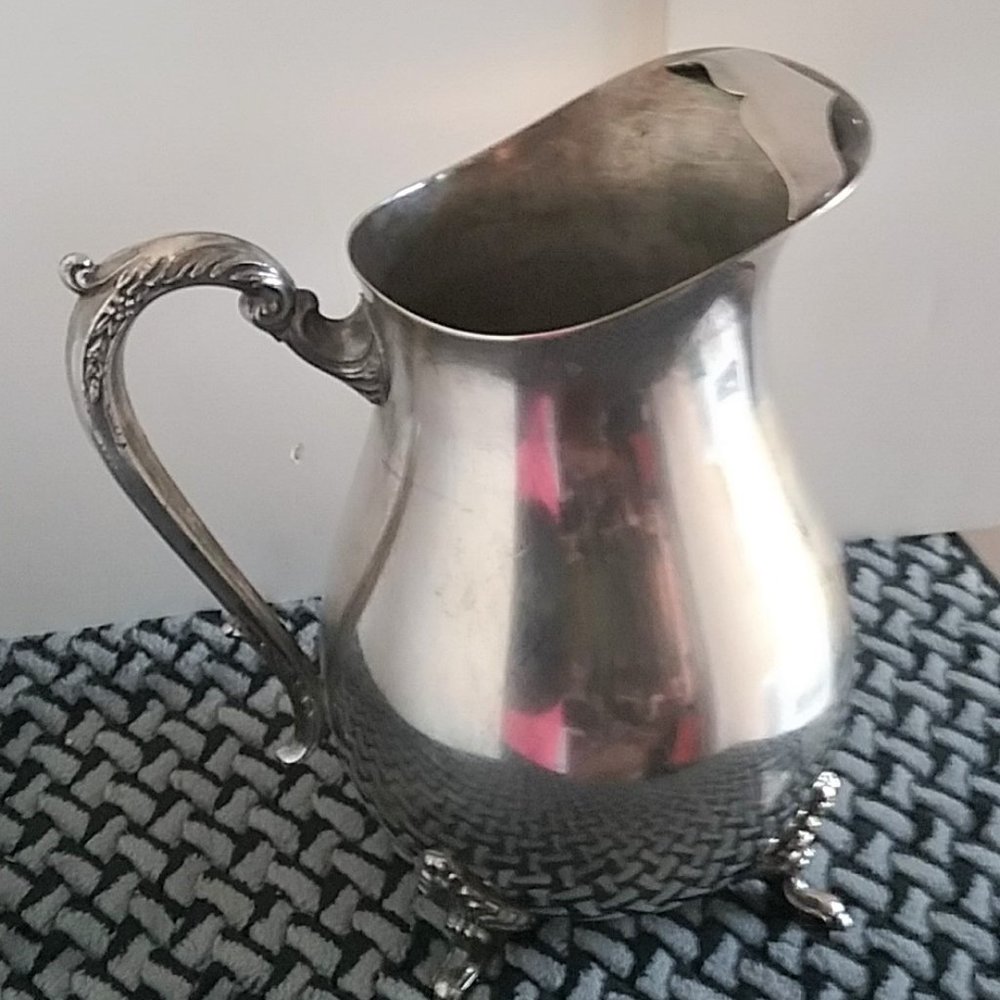 Kent Silversmiths water pitcher